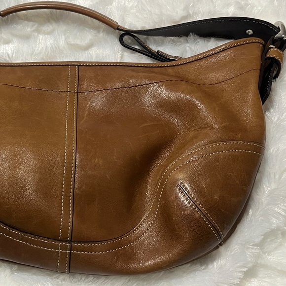 Coach Vintage Hobo Leather, Shoulder bag, Small Brown - Picture 13 of 16